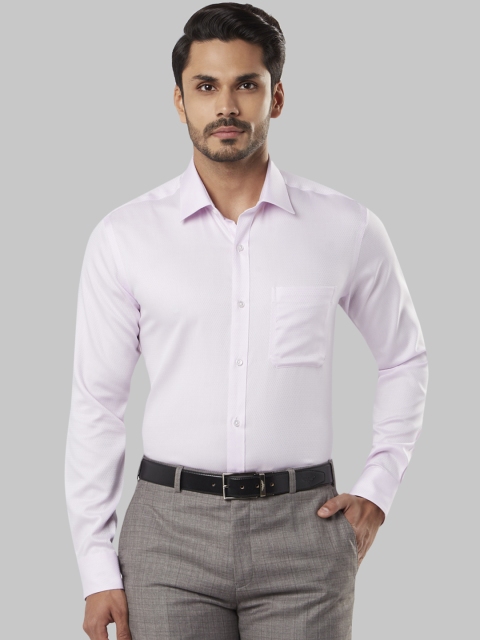 

Raymond Men Purple Regular Fit Solid Formal Shirt