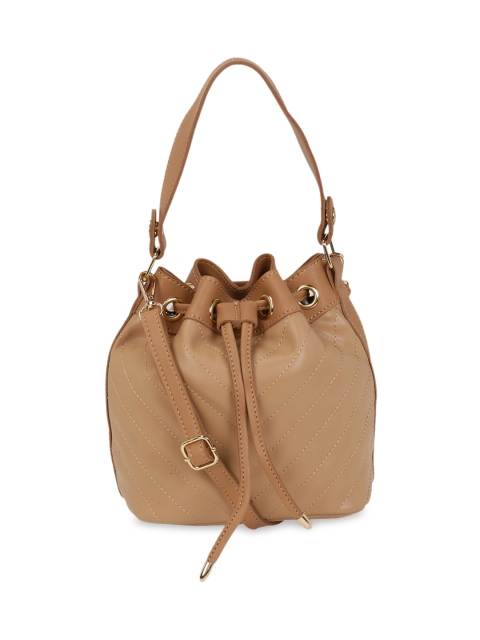 

Satchel Bags Brown Solid Handheld Bag