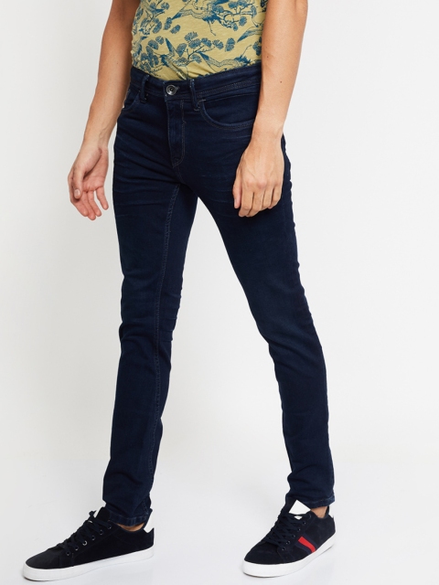 

Forca by Lifestyle Men Blue Skinny Fit Mid-Rise Clean Look Jeans