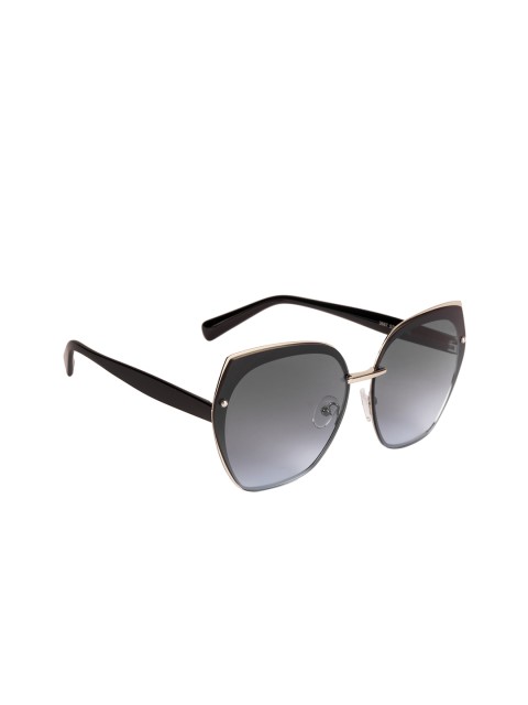 

Voyage Women Cateye Sunglasses 3687MG2886, Black