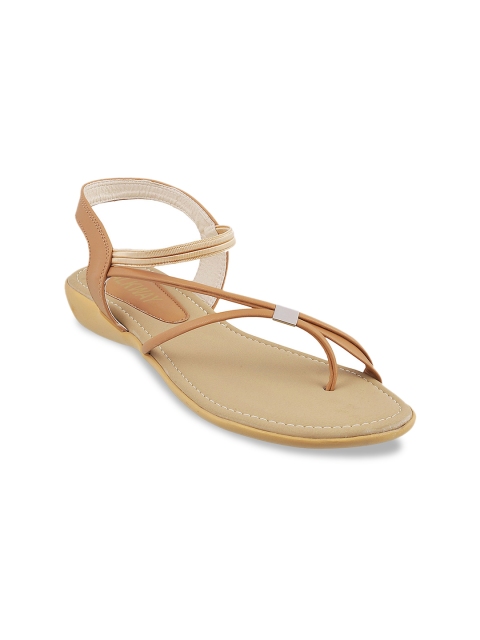 

WALKWAY by Metro Women Beige Solid Heels