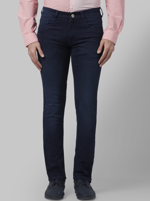 

Park Avenue Men Blue Regular Fit Mid-Rise Clean Look Jeans