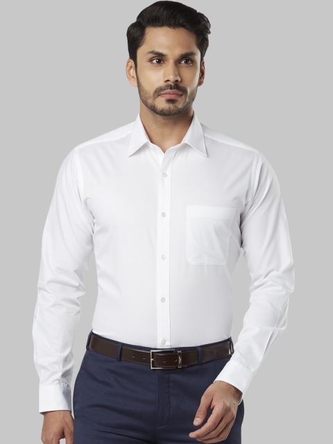 

Raymond Men White Slim Fit Solid Formal Shirt