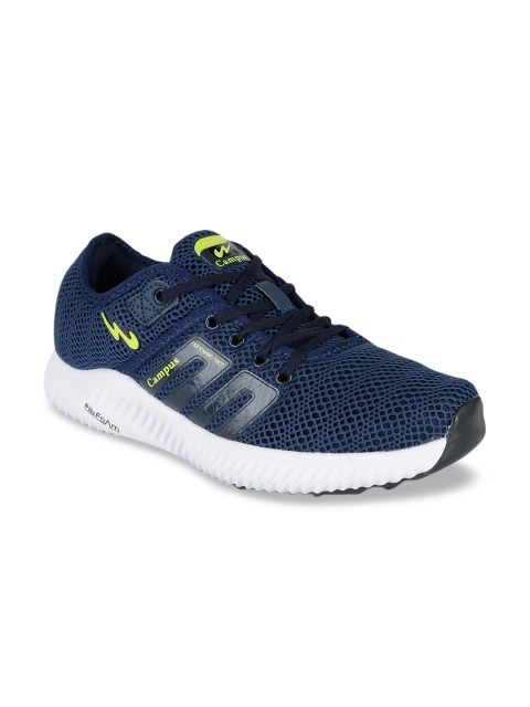 

Campus Men Navy Blue Mesh Running Shoes