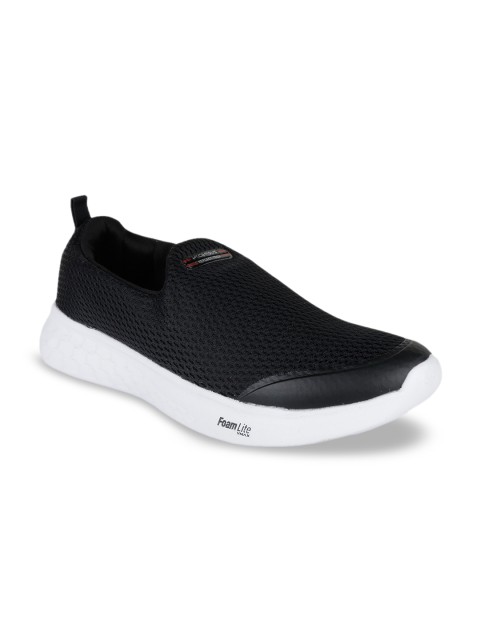

Campus Men Black Mesh Running Shoes