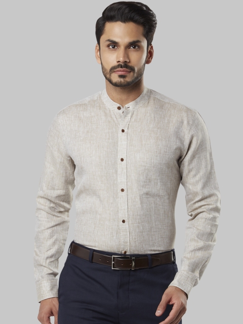 

Raymond Men Beige Shirt