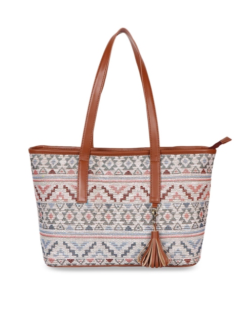 

ZAREGARE Multicoloured Self Design Shoulder Bag, Multi