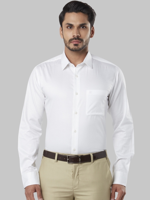 

Raymond Men White Slim Fit Solid Formal Shirt
