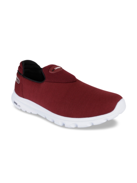 

Campus Men Red & Black Mesh Running Shoes