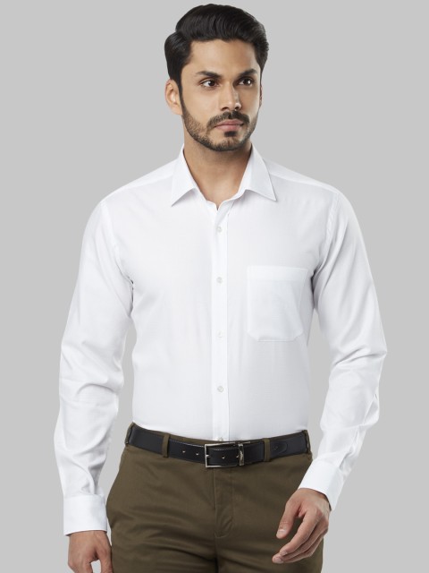 

Raymond Men White Regular Fit Solid Formal Shirt