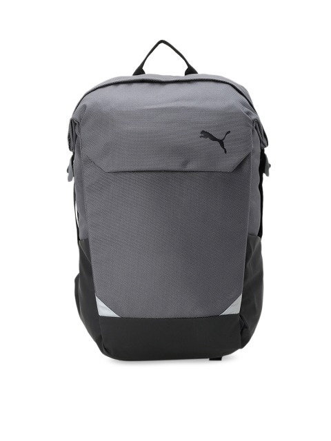 

Puma Unisex Grey Solid Street CASTLEROCK Backpack