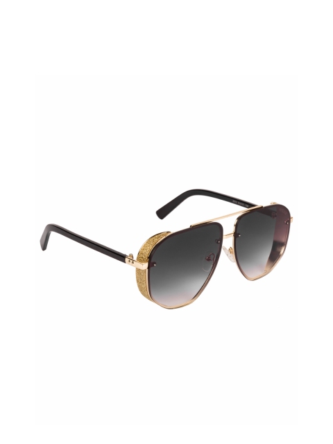 

Voyage Women Rectangle Sunglasses 2610MG2933, Black