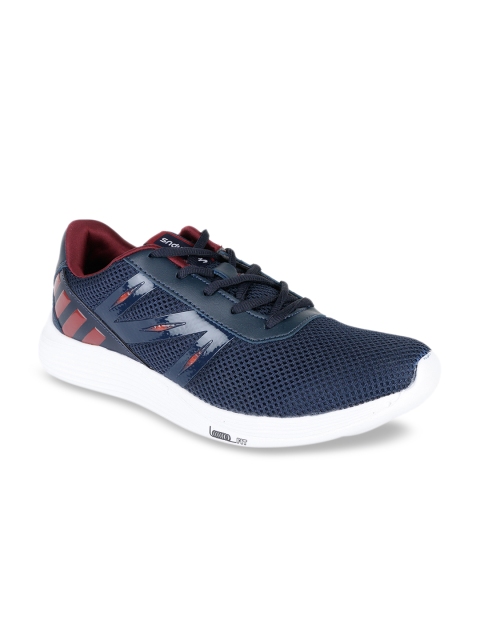 

Campus Men Navy Blue Mesh Running Shoes