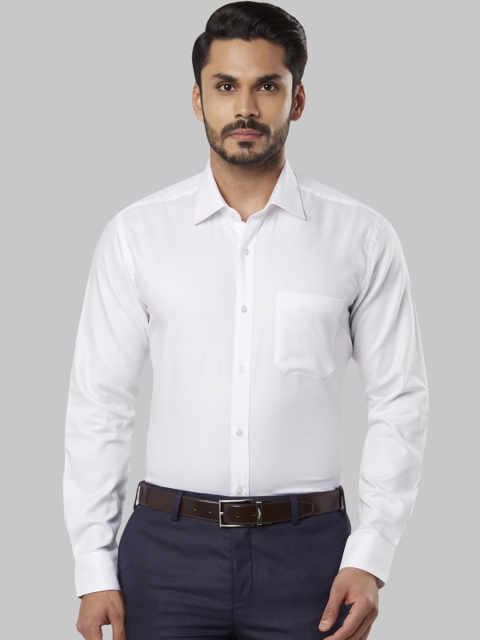 

Raymond Men White Regular Fit Solid Formal Shirt