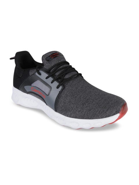 

Campus Men Black & Grey Mesh Running Shoes