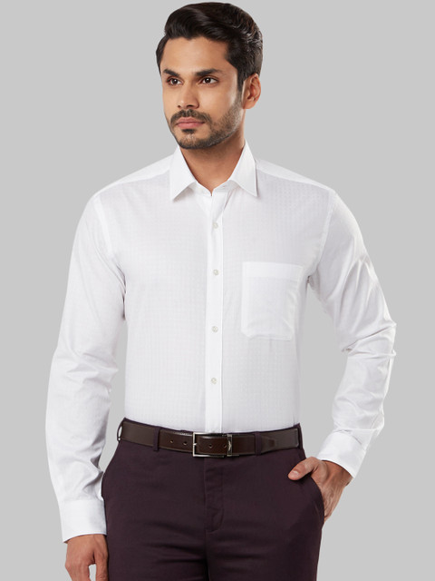 

Raymond Men White Regular Fit Solid Formal Shirt
