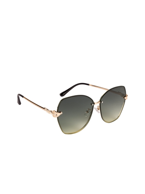 

Voyage Women Square Sunglasses 17204MG2826, Green