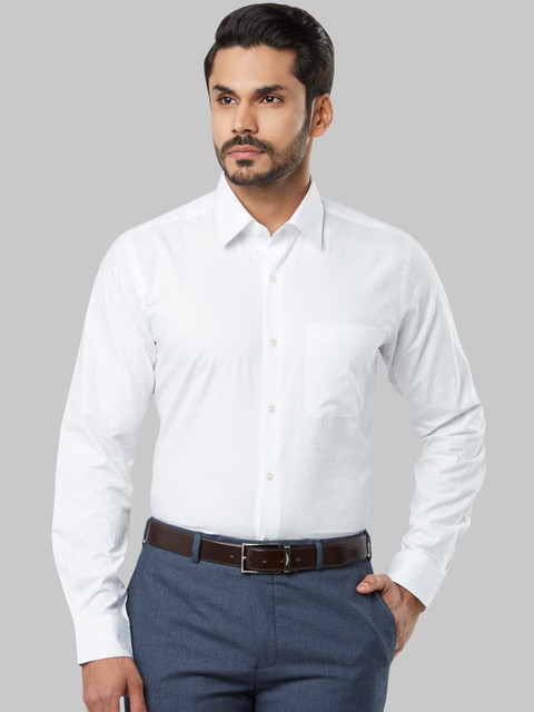 

Raymond Men White Regular Fit Solid Formal Shirt