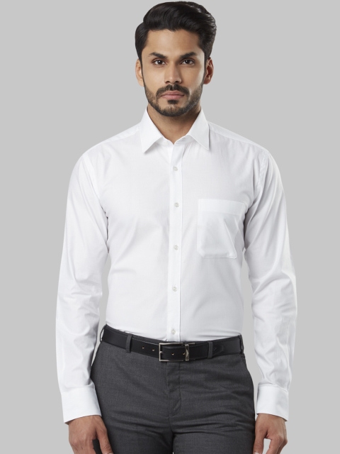 

Raymond Men White Regular Fit Solid Formal Shirt