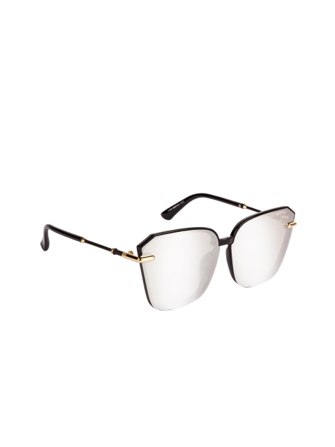 

Voyage Women Square Sunglasses 1294MG2900, Silver