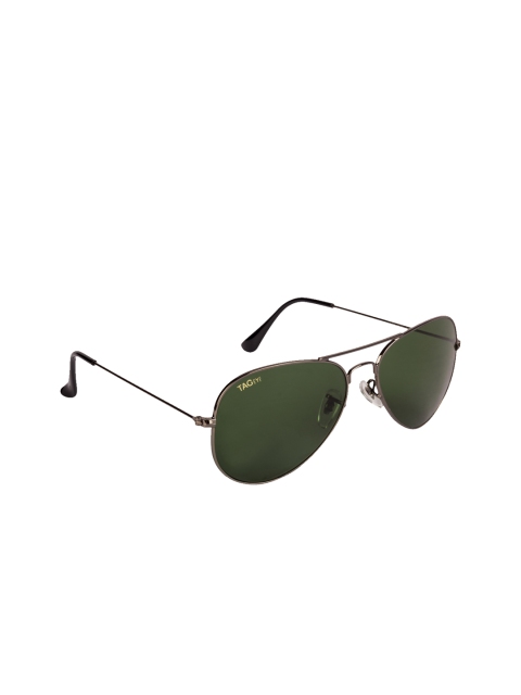 

TAG EYE Unisex Aviator Sunglasses TE016TAG283, Green