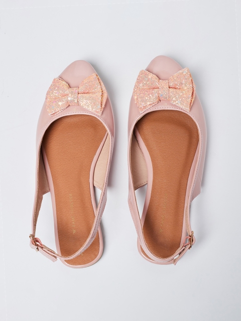 

Fame Forever by Lifestyle Girls Pink Solid Mules