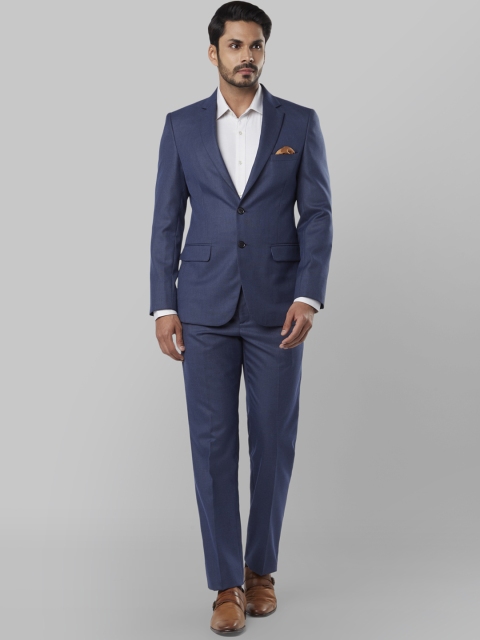 

Raymond Men Blue Single-Breasted Formal Suit