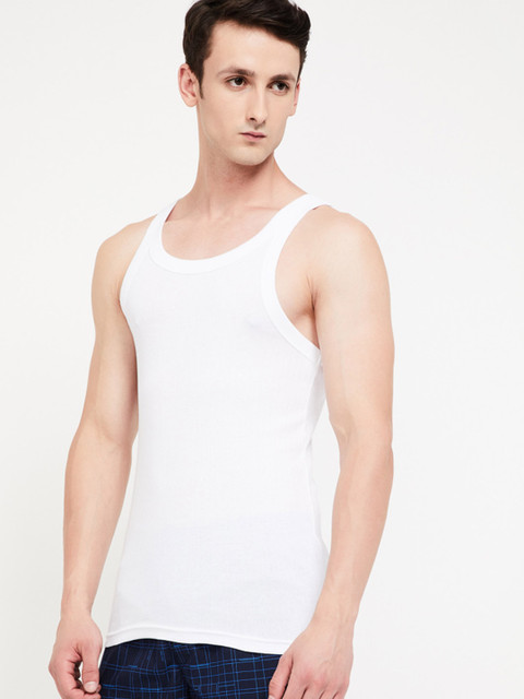 

Fame Forever by Lifestyle Men White Innerwear Vest 8903732954660