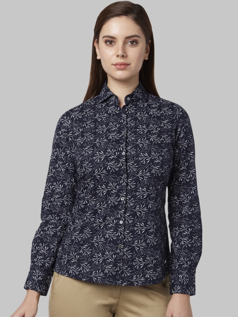 

Park Avenue Woman Women Blue Shirt, Navy blue
