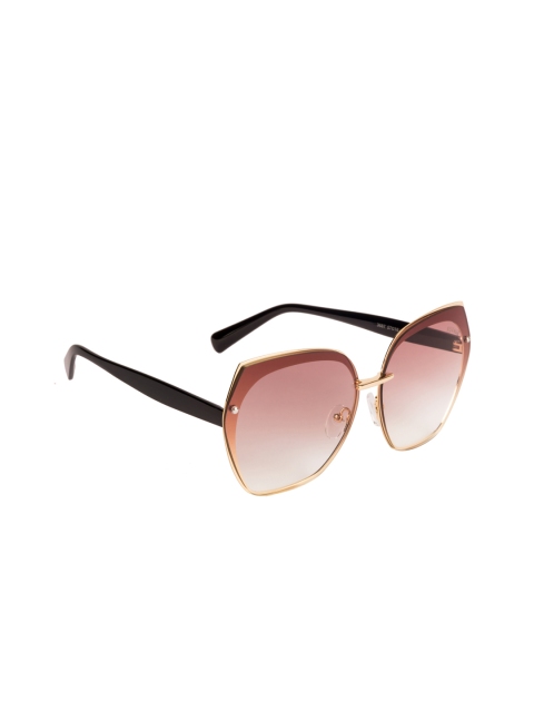 

Voyage Women Brown Cateye Sunglasses 3687MG2889, Pink