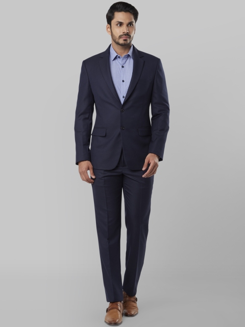 

Raymond Men Blue Single-Breasted Formal Suit