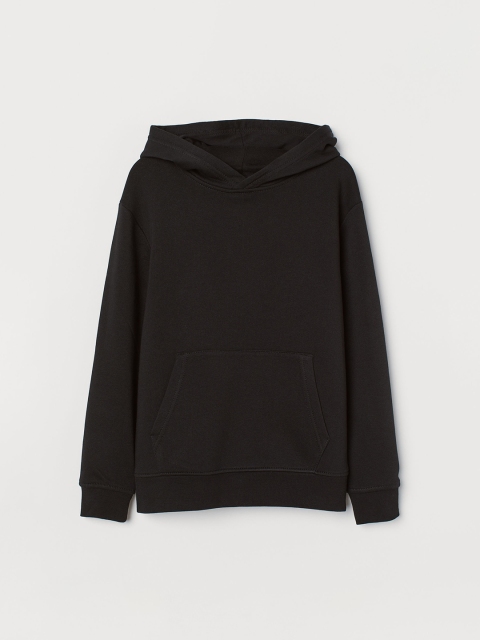 

H&M Boys Black Hooded Sweatshirt