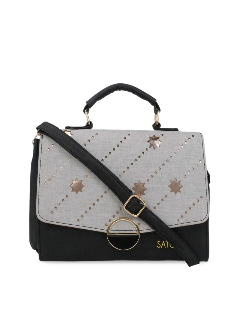 

Satchel Bags Black Solid Sling Bag