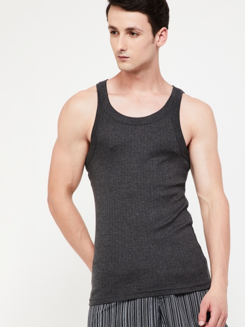 

Fame Forever by Lifestyle Men Grey Innerwear Vest 8903732954769