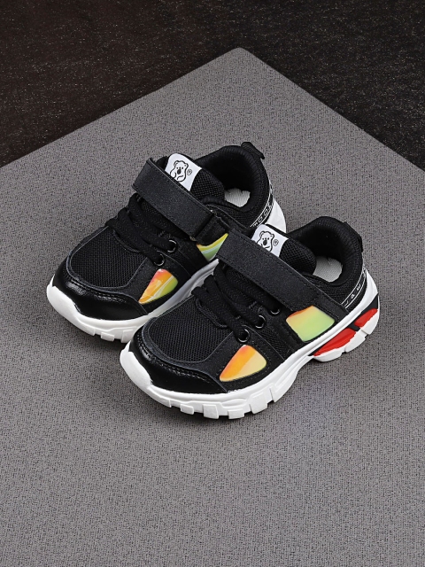 

Walktrendy Kids Unisex Black Sneakers