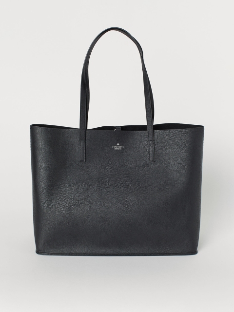 

H&M Women Black Solid Shopper