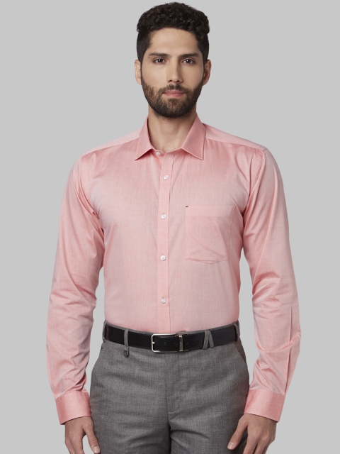 

Park Avenue Men Pink Slim Fit Solid Formal Shirt