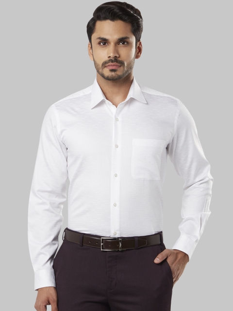 Raymond Men White Shirt