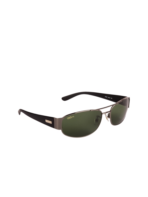 

TAG EYE Unisex Oval Sunglasses TE007TAG268, Green