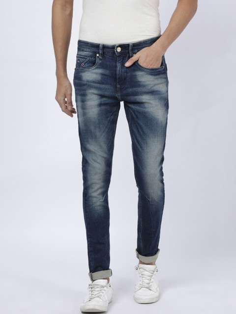 

Llak Jeans Men Blue Skinny Fit Mid-Rise Clean Look Stretchable Jeans