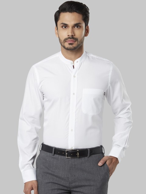 

Raymond Men White Regular Fit Solid Formal Shirt