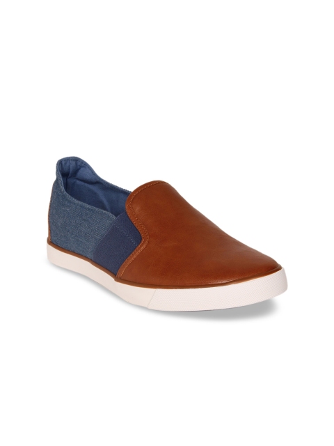 

Forca by Lifestyle Men Tan Slip-On Sneakers