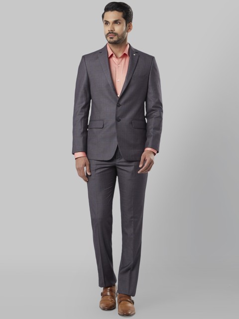 

Raymond Men Grey Single-Breasted Formal Suit