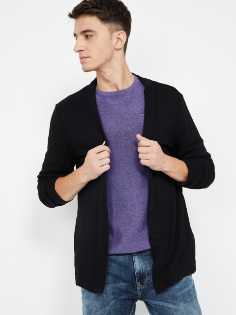 

Forca by Lifestyle Men Black Solid Sweater