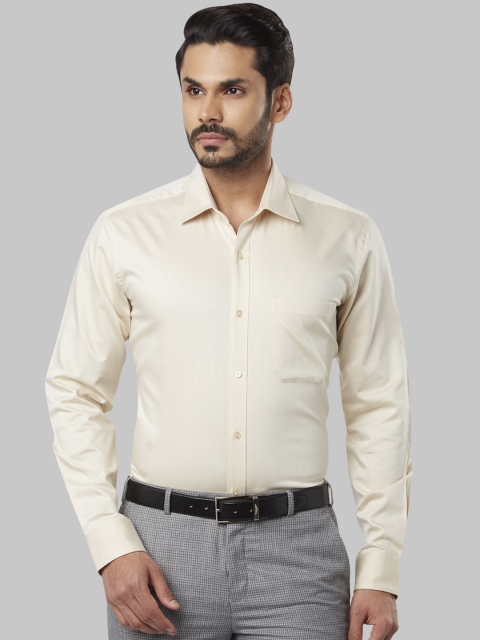 

Raymond Men Off-White Shirt