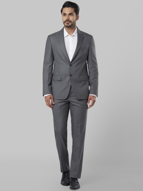

Raymond Men Grey Single-Breasted Formal Suit