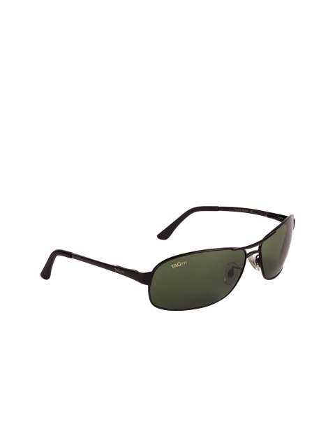 

TAG EYE Unisex Rectangle Sunglasses TE013TAG284, Green