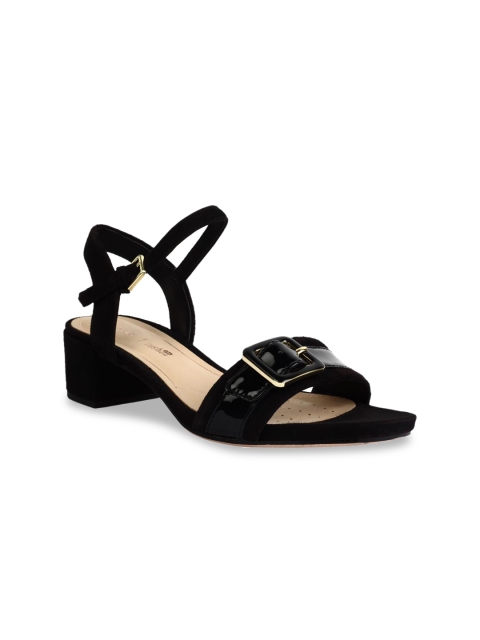 

Clarks Women Black Solid Heels