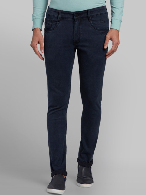 

Parx Men Black Slim Fit Mid-Rise Clean Look Jeans