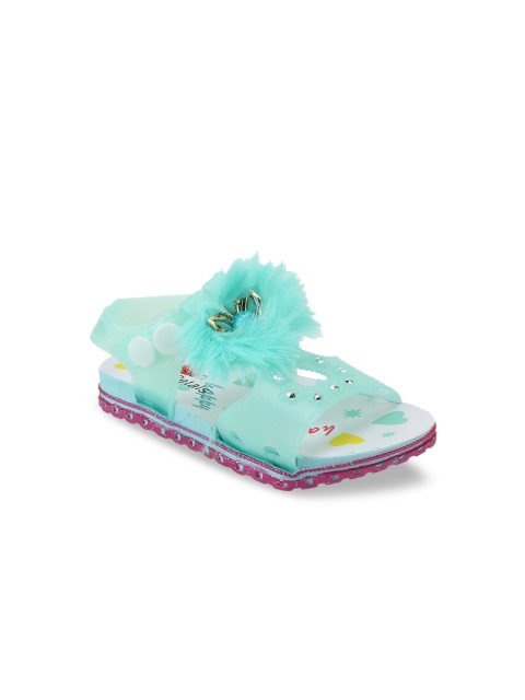 

PASSION PETALS Girls Green Sandals